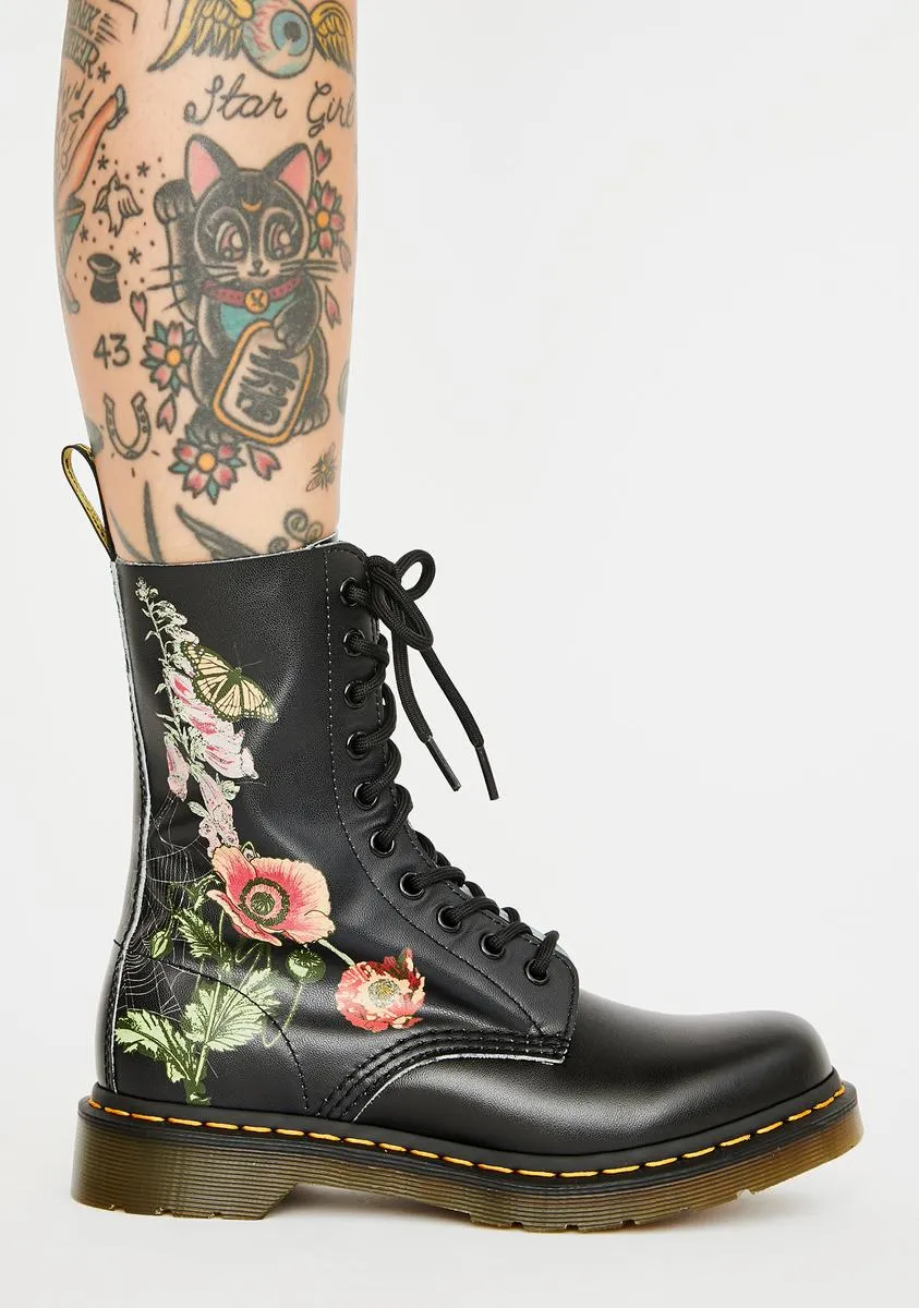 1490 Wild Botanics Combat Boots