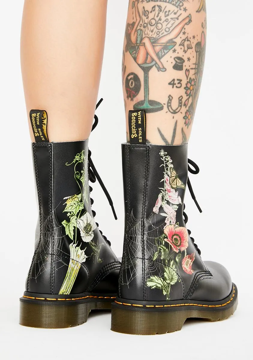 1490 Wild Botanics Combat Boots