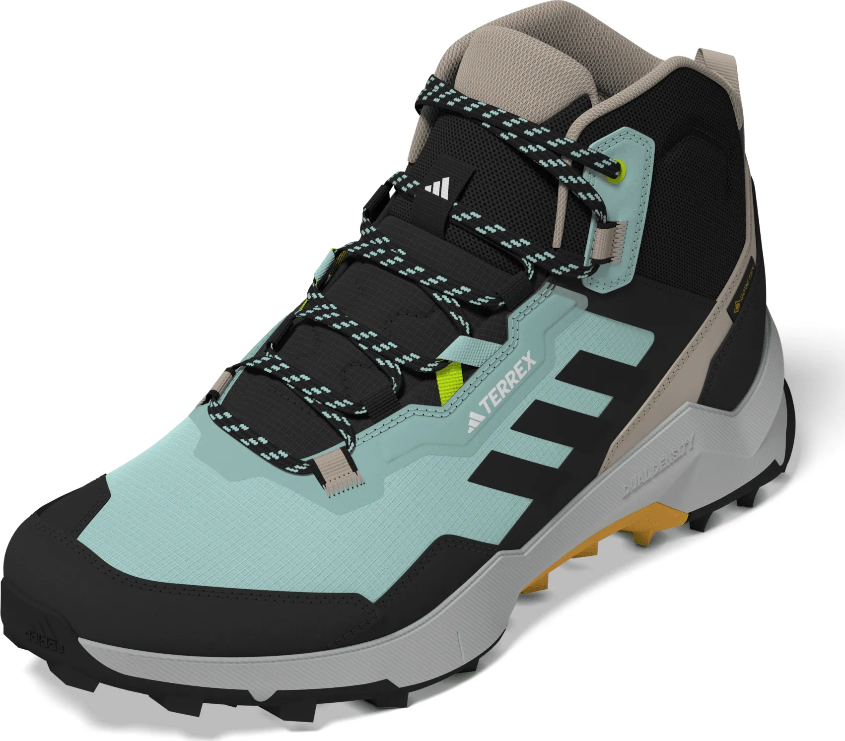 Adidas Women&#x27;s TERREX AX4 Mid GORE-TEX Hiking Shoes Seflaq/Cblack/Preyel | Buy Adidas Women&#x27;s TERREX AX4 Mid GORE-TEX Hiking Shoes Seflaq/Cblack/Preyel here | Outnorth