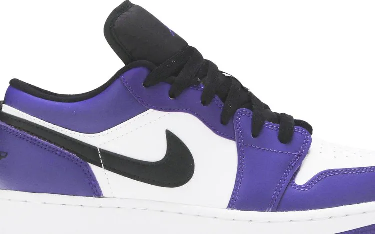 Air Jordan 1 Low GS Court Sneakers, Purple