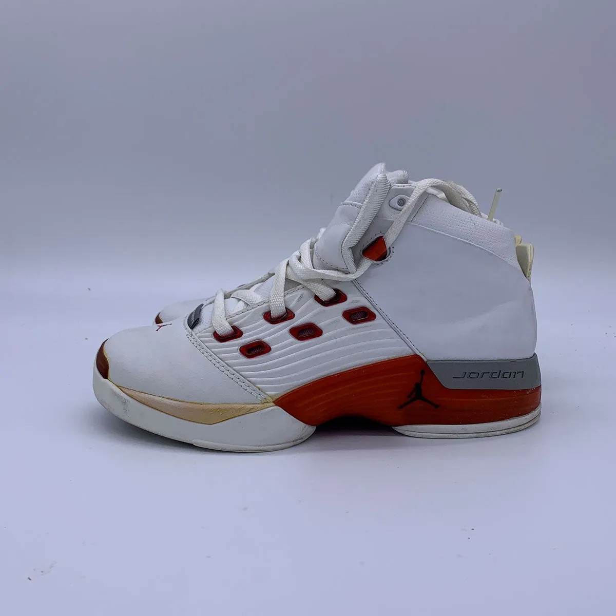 Air Jordan XVII 17 OG (GS) White Varsity Red (Pre-Owned)