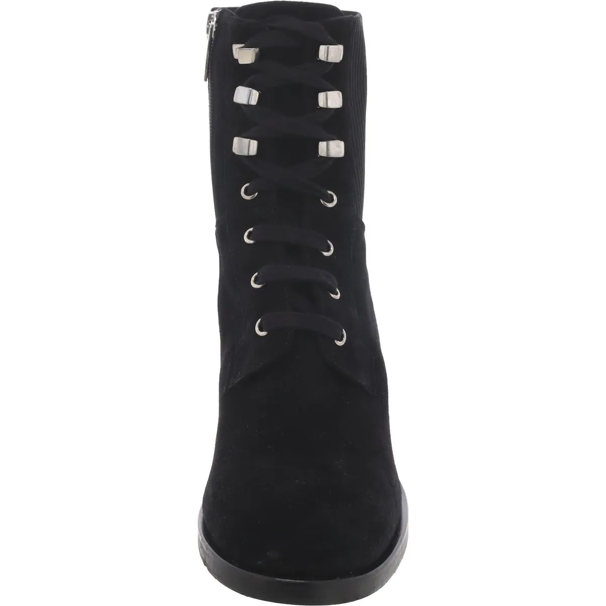 Aquatalia Womens Suede Lace-Up Combat & Lace-Up Boots