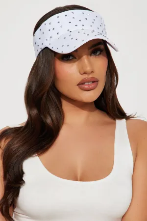 Beaming Bright Visor - White