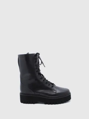 Black Combat Boots