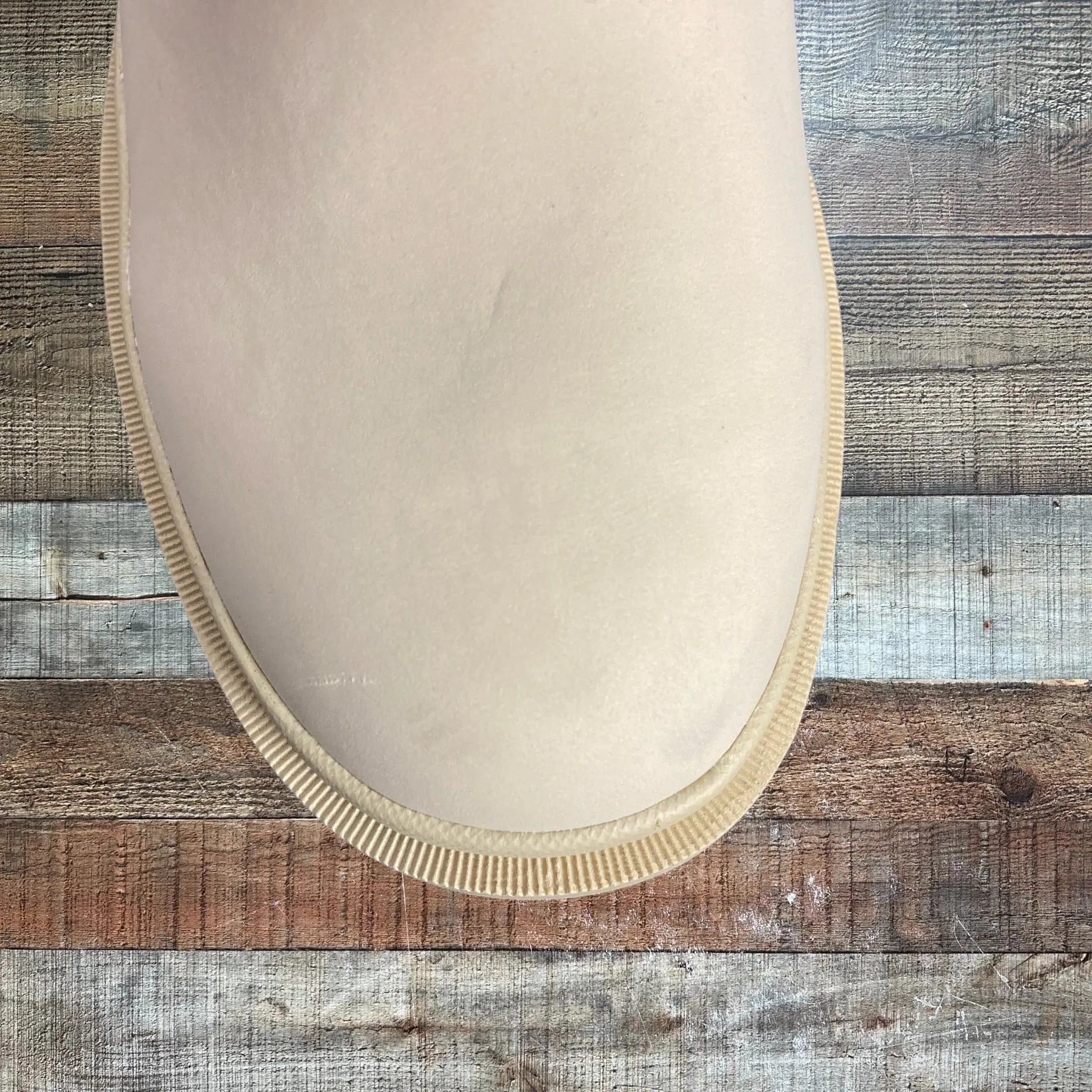 B.O.G. Collective Cream Combat Boots- Size 7/5 (see notes)
