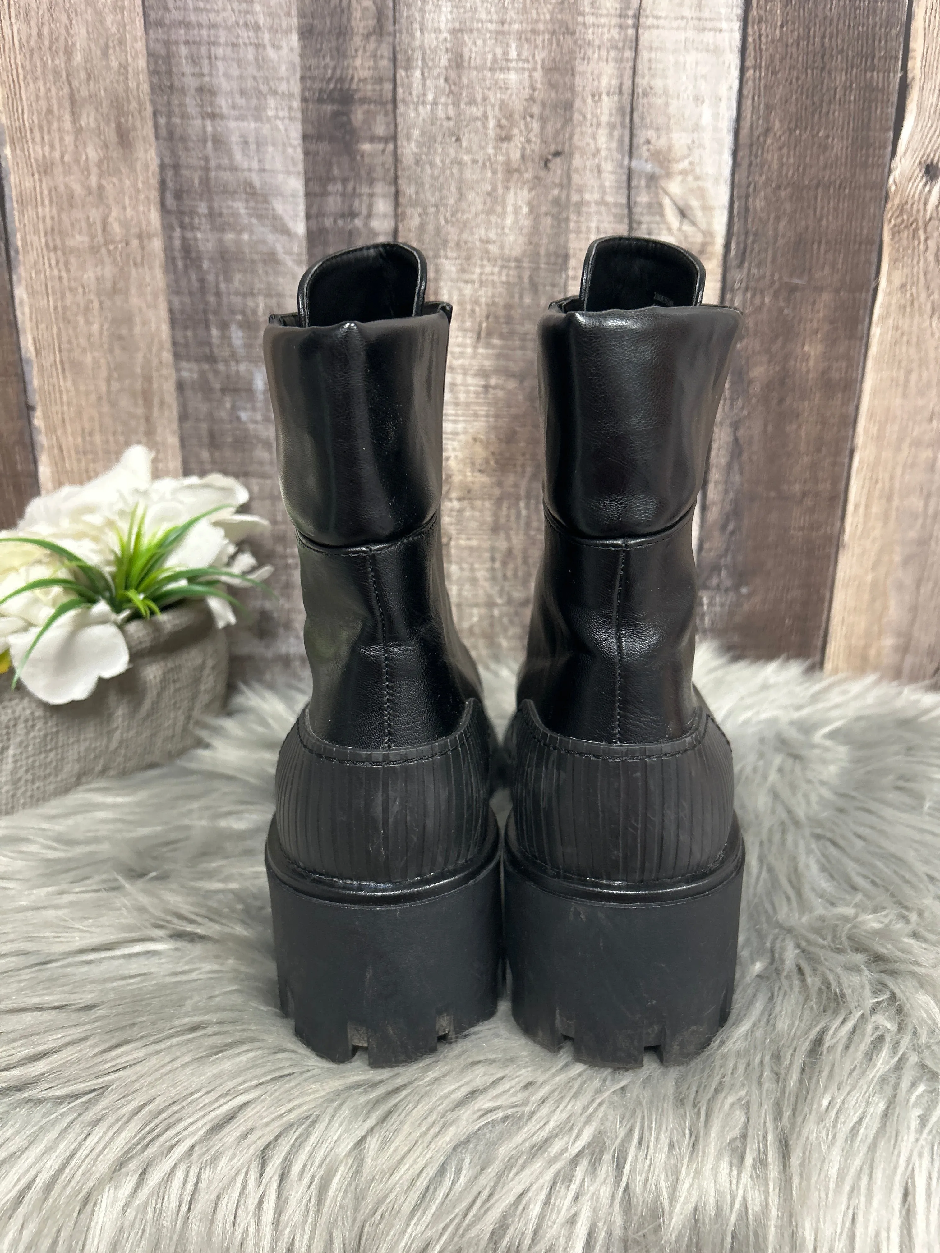 Boots Combat By Mix No 6 In Black, Size: 9.5