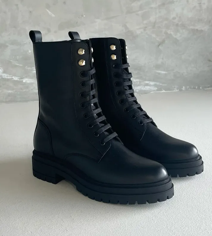 boots - le combat - noir corn vegan
