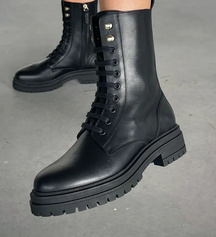 boots - le combat - noir corn vegan