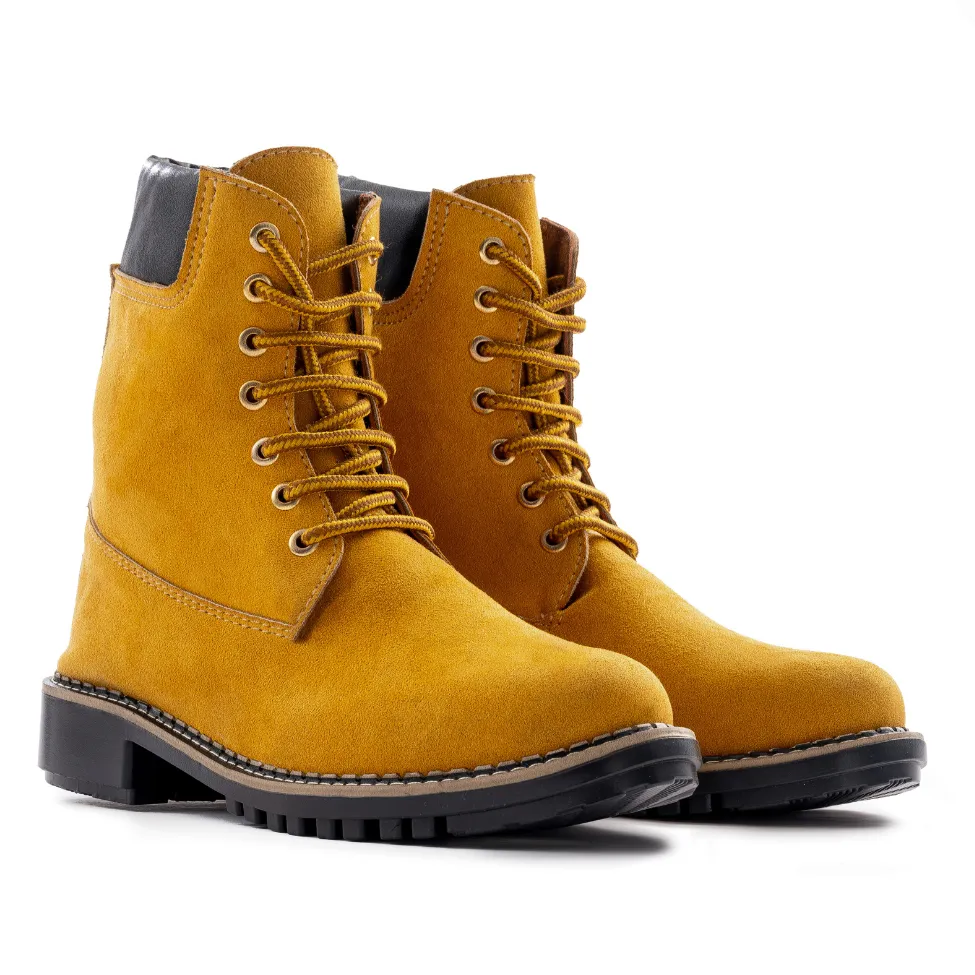 BOTA SOFT MUSTARD BEIGE BOOTS