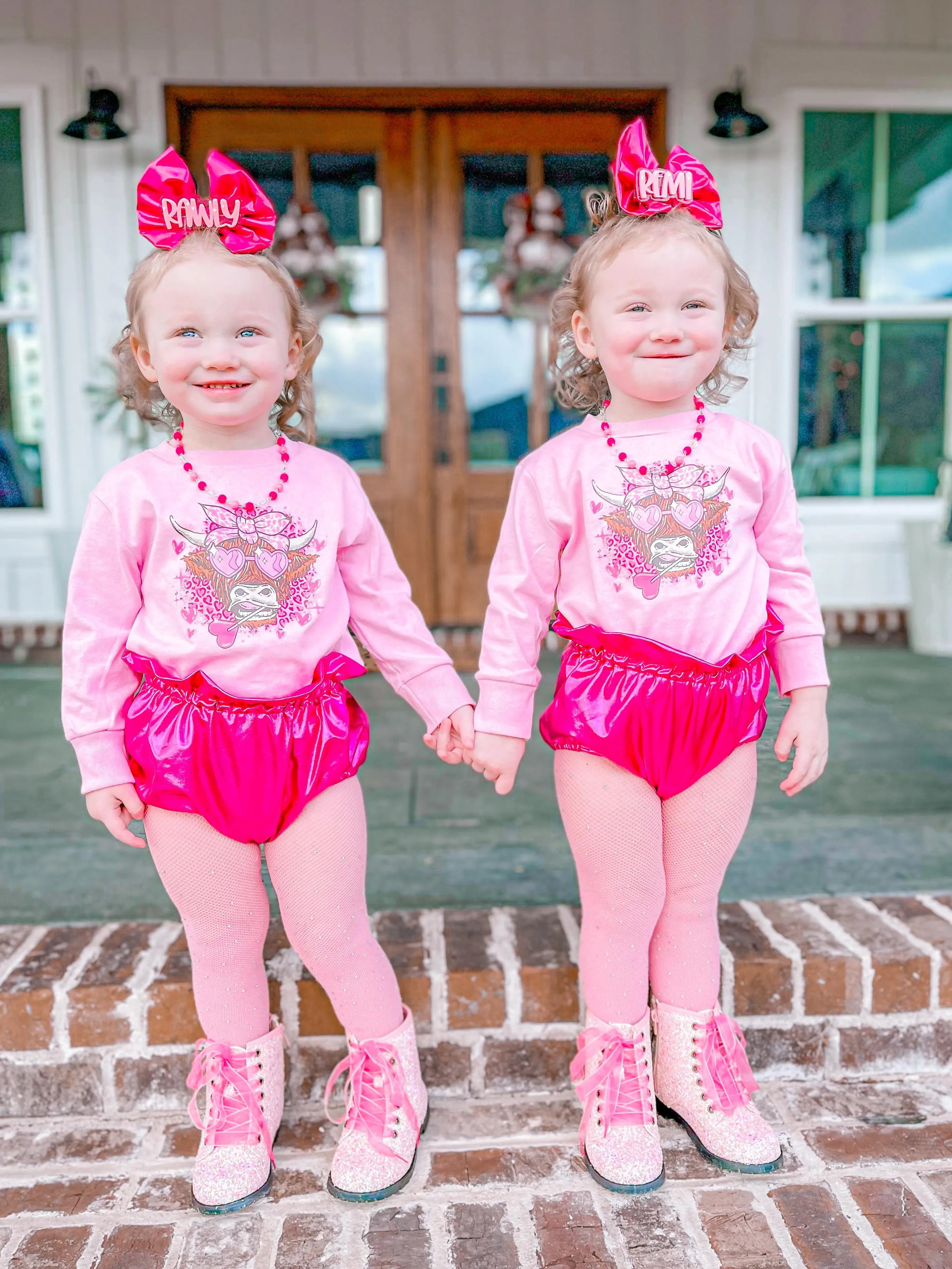 Bubblegum Glitter Boots