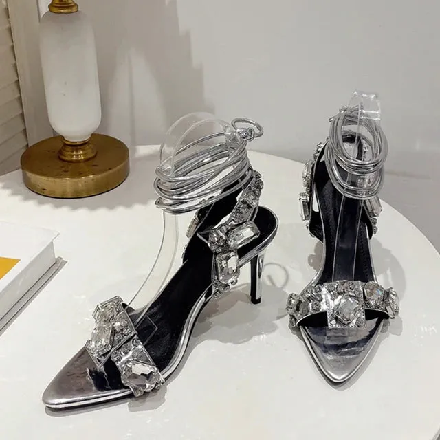 Crystal Diamond Sandals