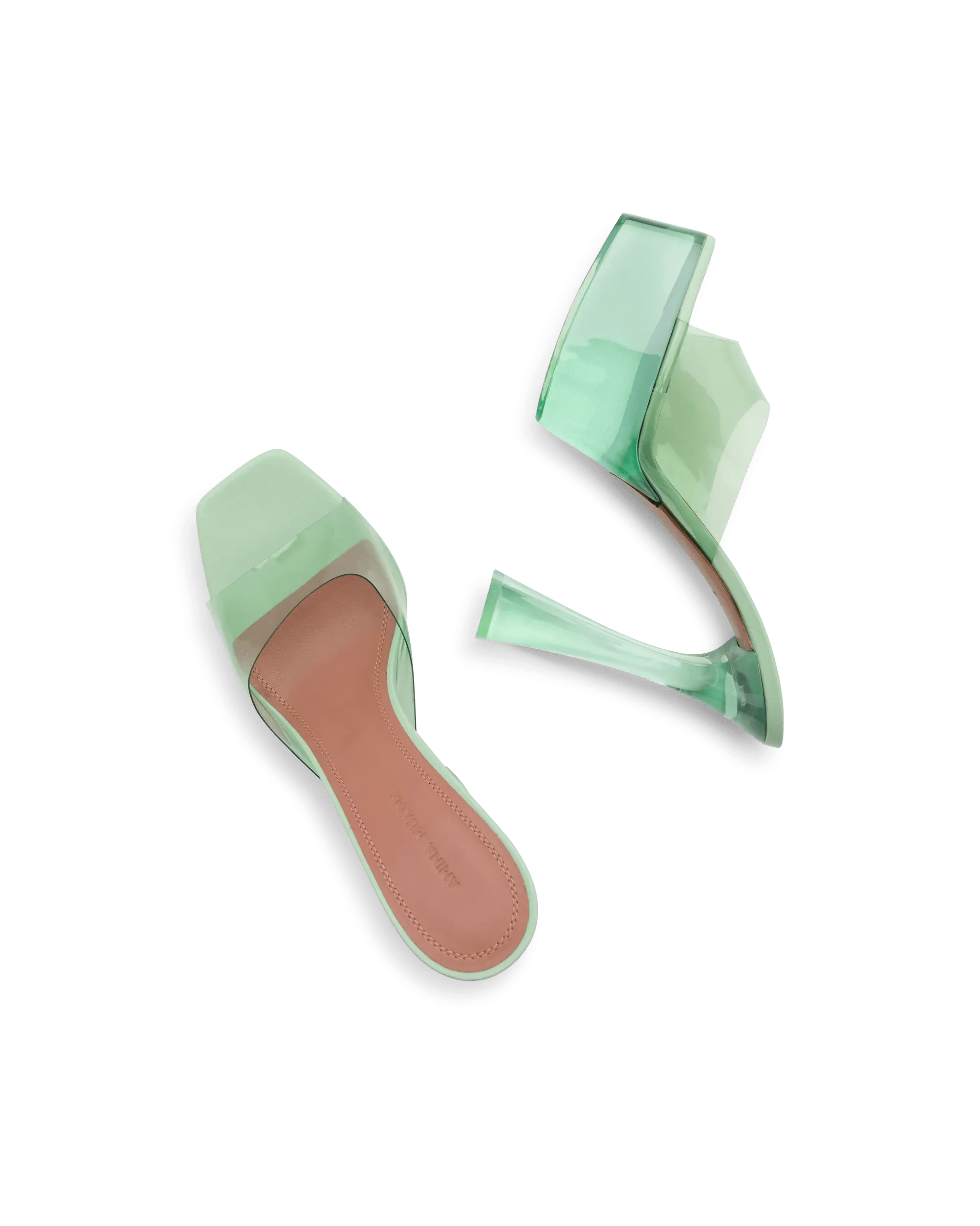 Dalida Glass PVC Platform Sandals