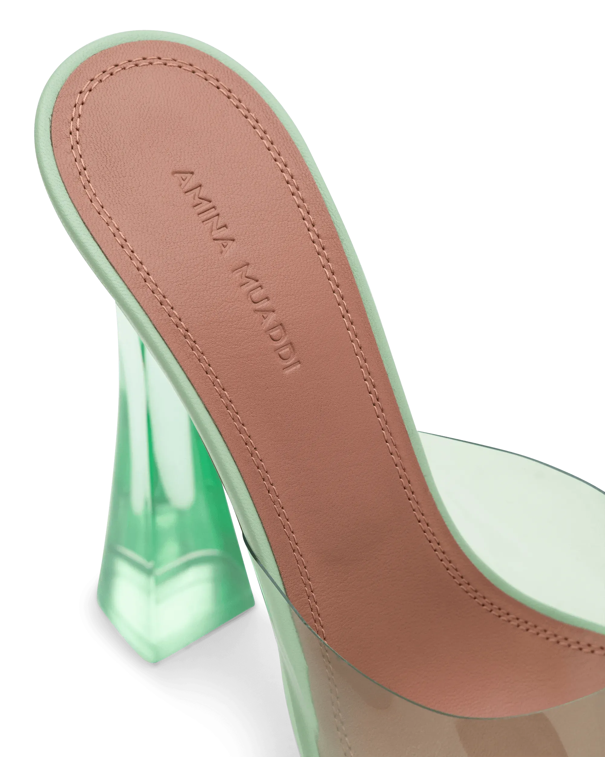 Dalida Glass PVC Platform Sandals