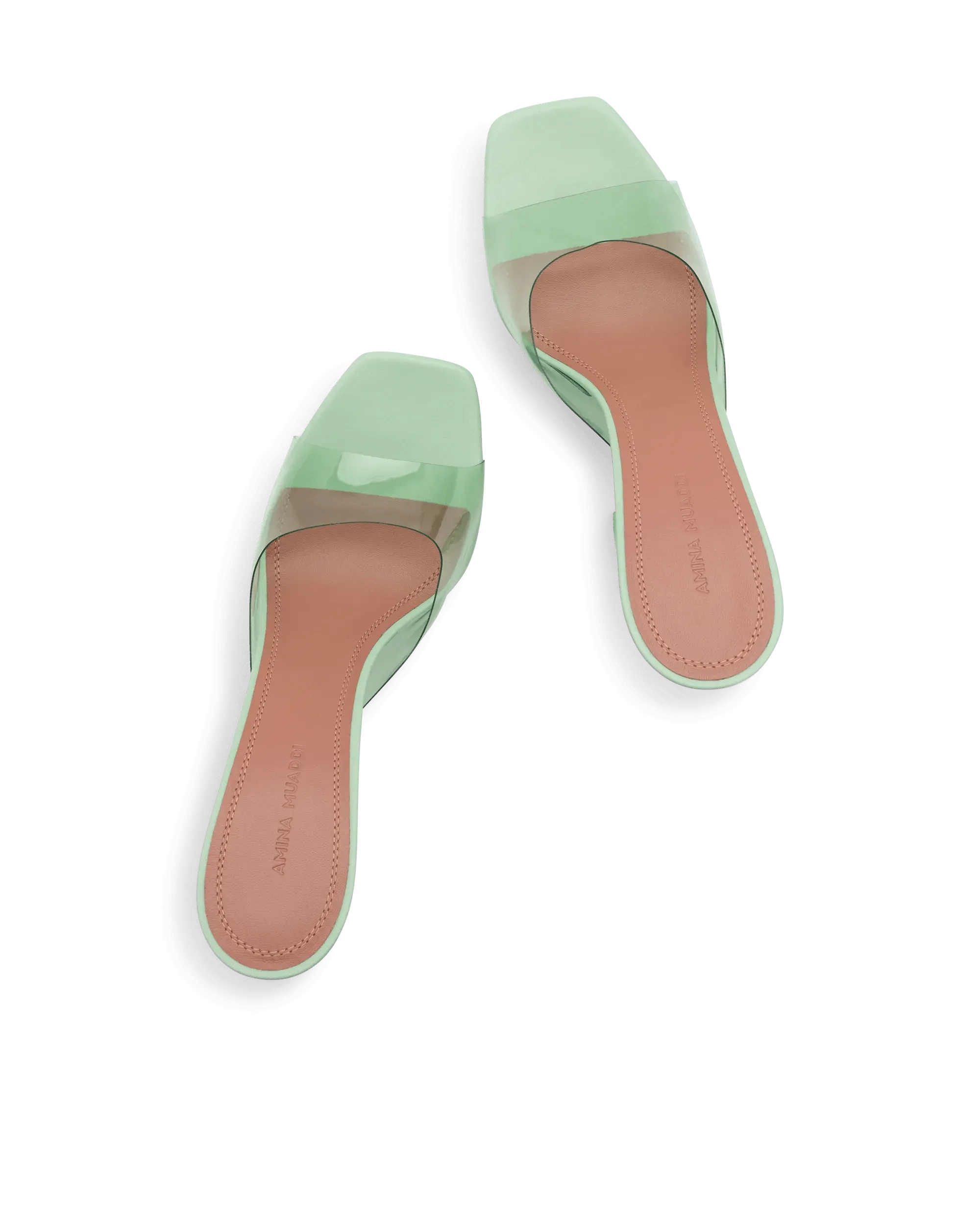Dalida Glass PVC Platform Sandals