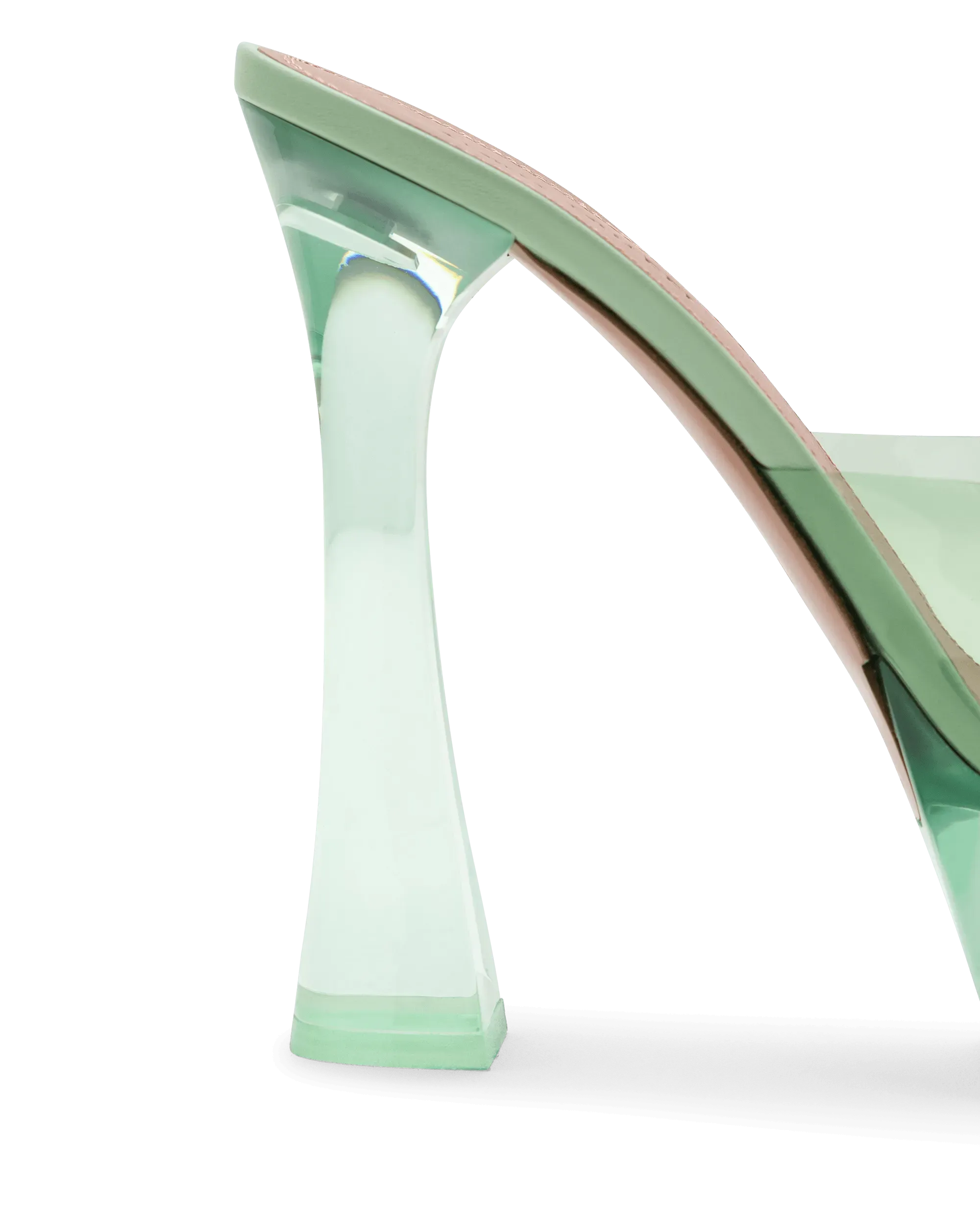 Dalida Glass PVC Platform Sandals