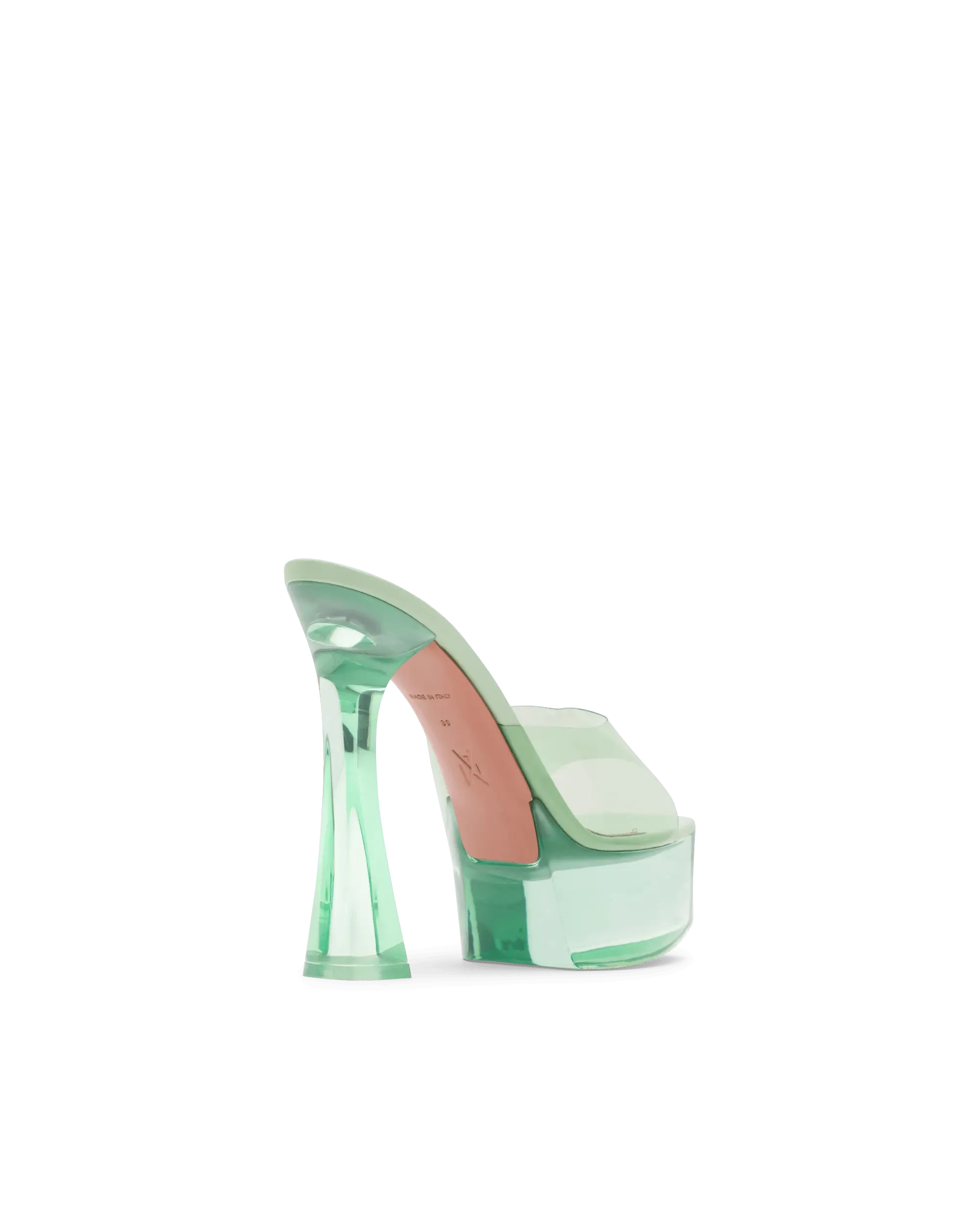 Dalida Glass PVC Platform Sandals