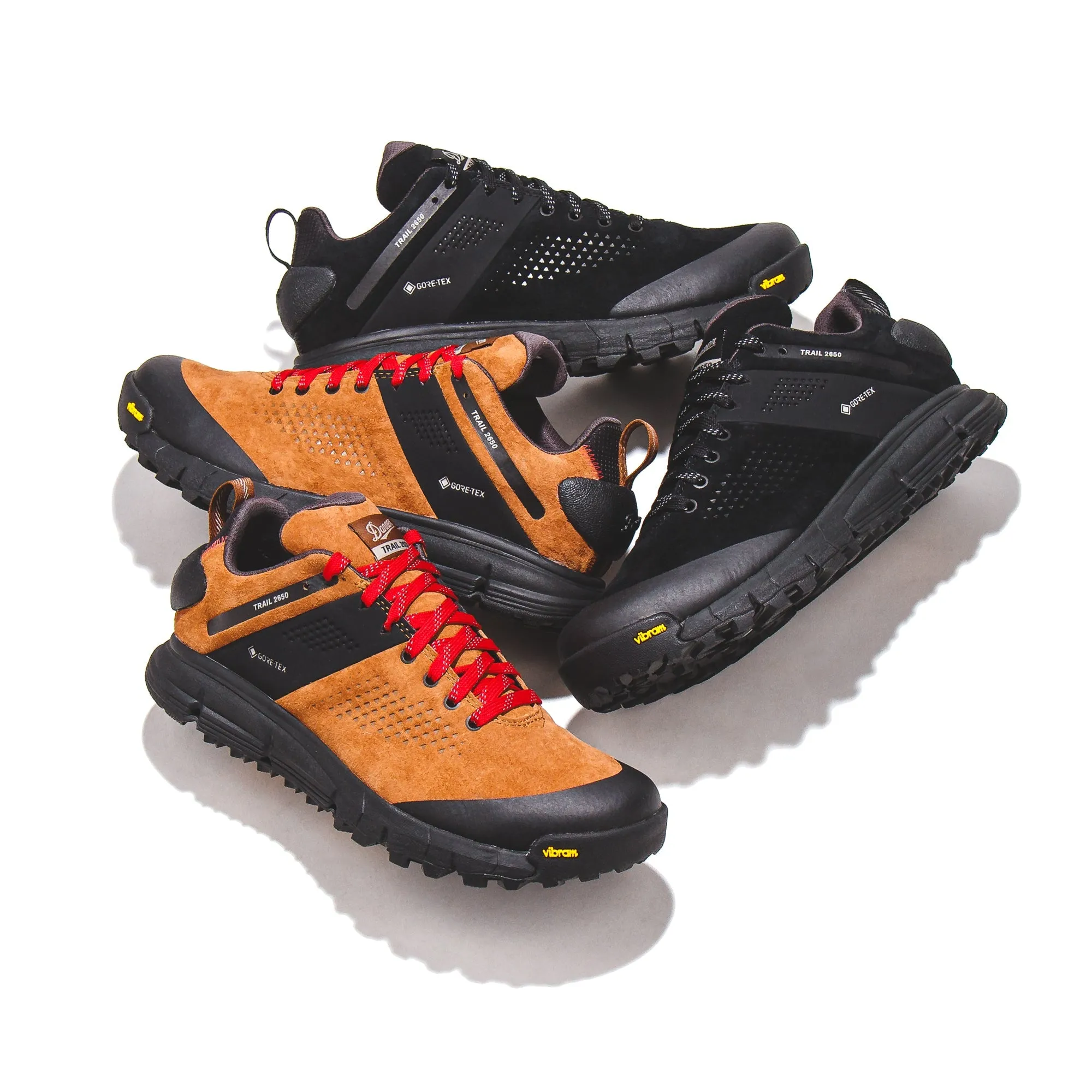 Danner Men Trail 2650 Suede Brown Red GTX 61297