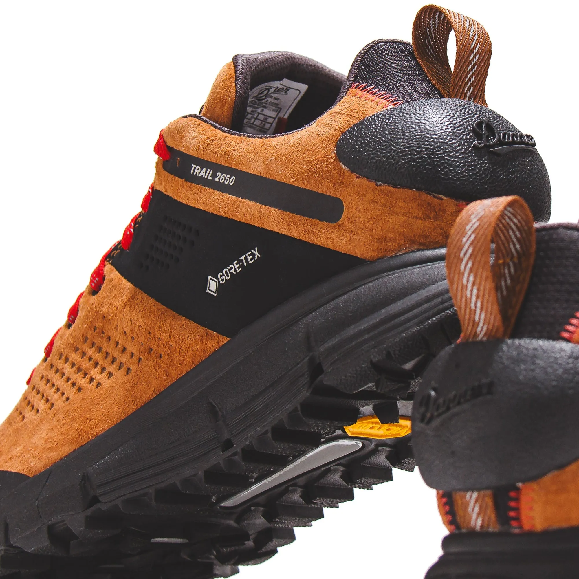 Danner Men Trail 2650 Suede Brown Red GTX 61297