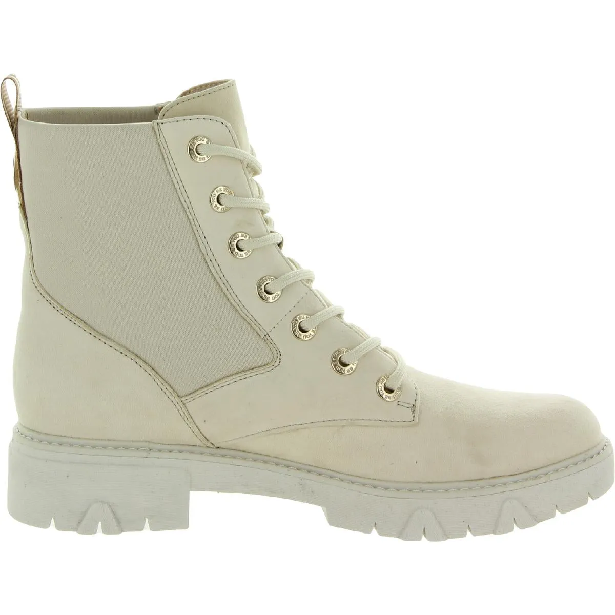 Dr. Scholl's Shoes Womens Hudson Arch Support Ankle Combat & Lace-up Boots