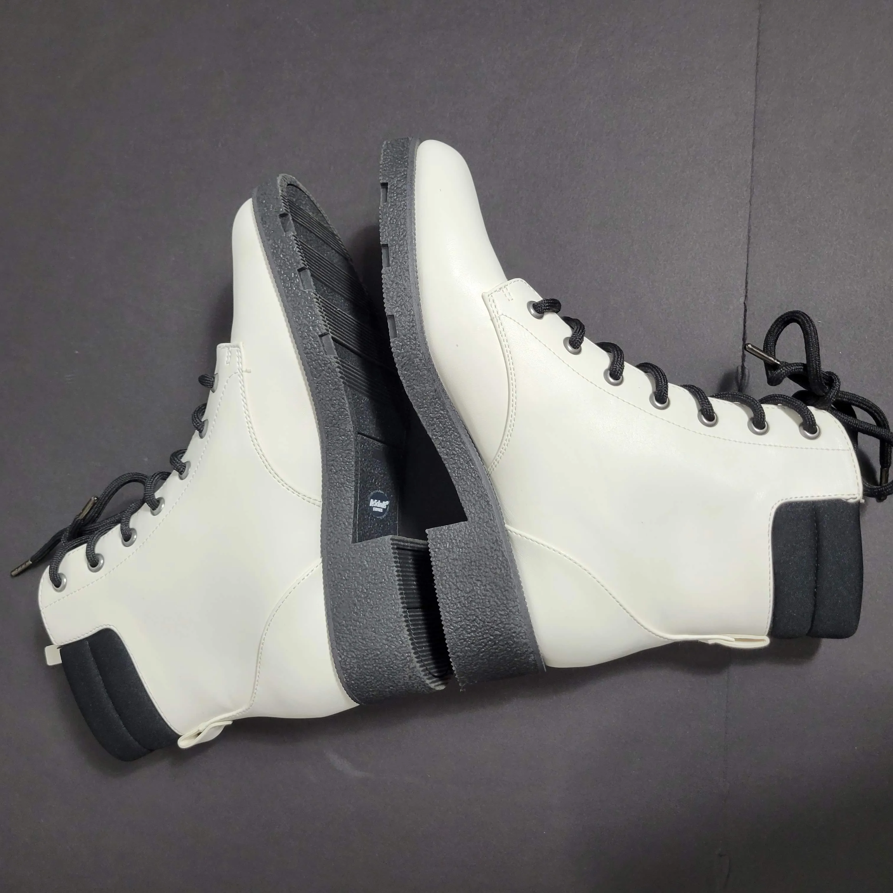 Dr Scholls Tayler White Combat Boots Size 8
