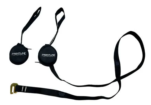 Frontline 100RCTB Combat Reflective Construction Full Body Harness with Tongue Buckle Legs and Trauma Straps 3X/4X