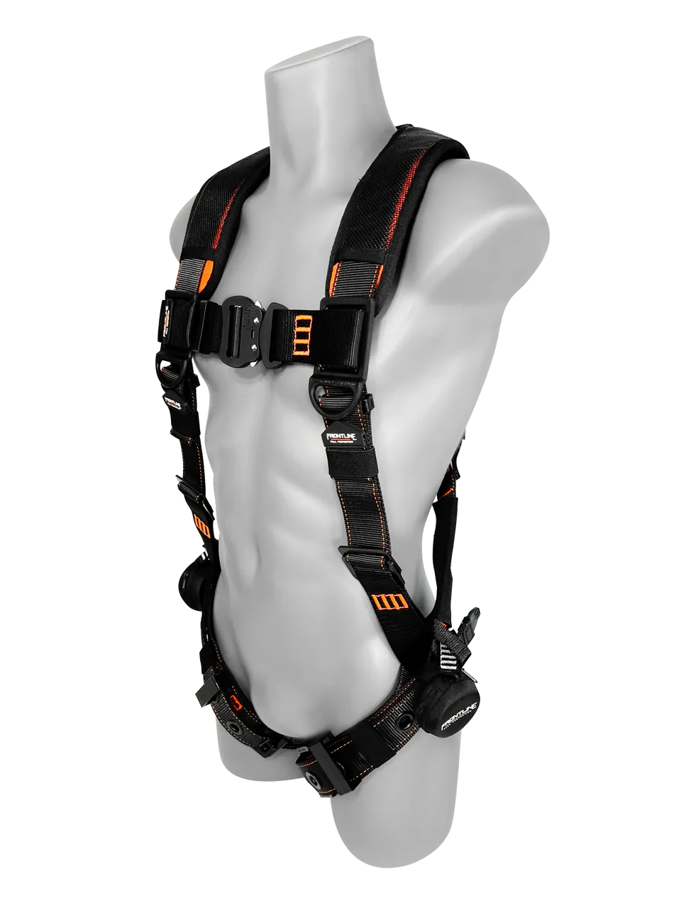 Frontline 110VTB Combat Lite Vest Style Harness with Aluminum Hardware and Suspension Trauma Straps XL/2X
