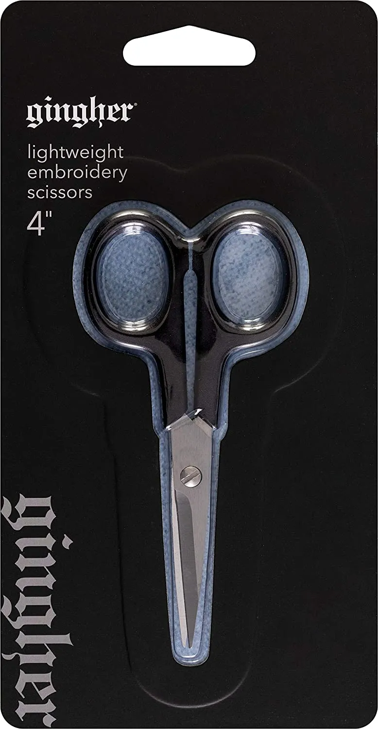 Gingher 4" Lightweight Embroidery Scissors