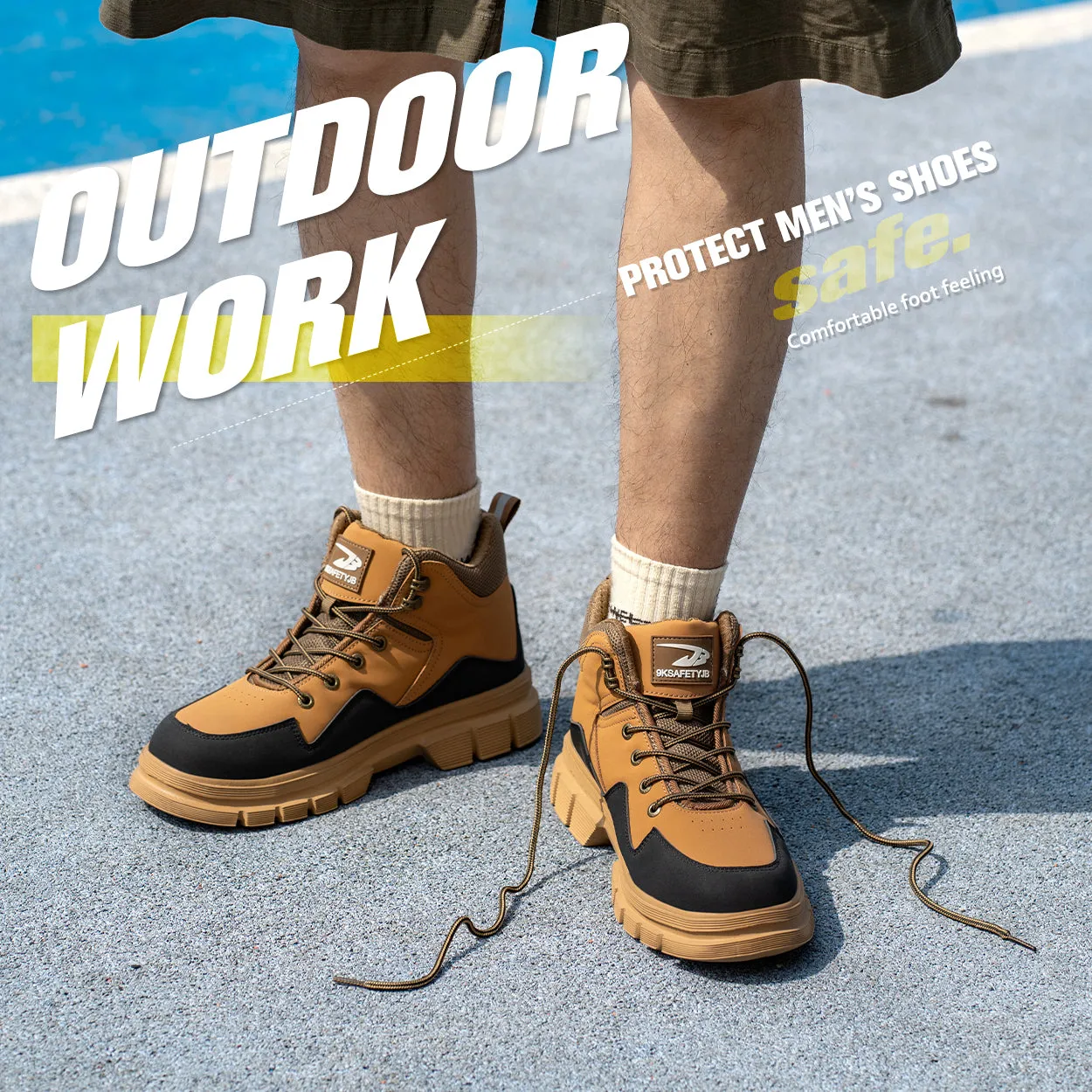 Hiking Industrial Safety Boots for Men (JB-681)