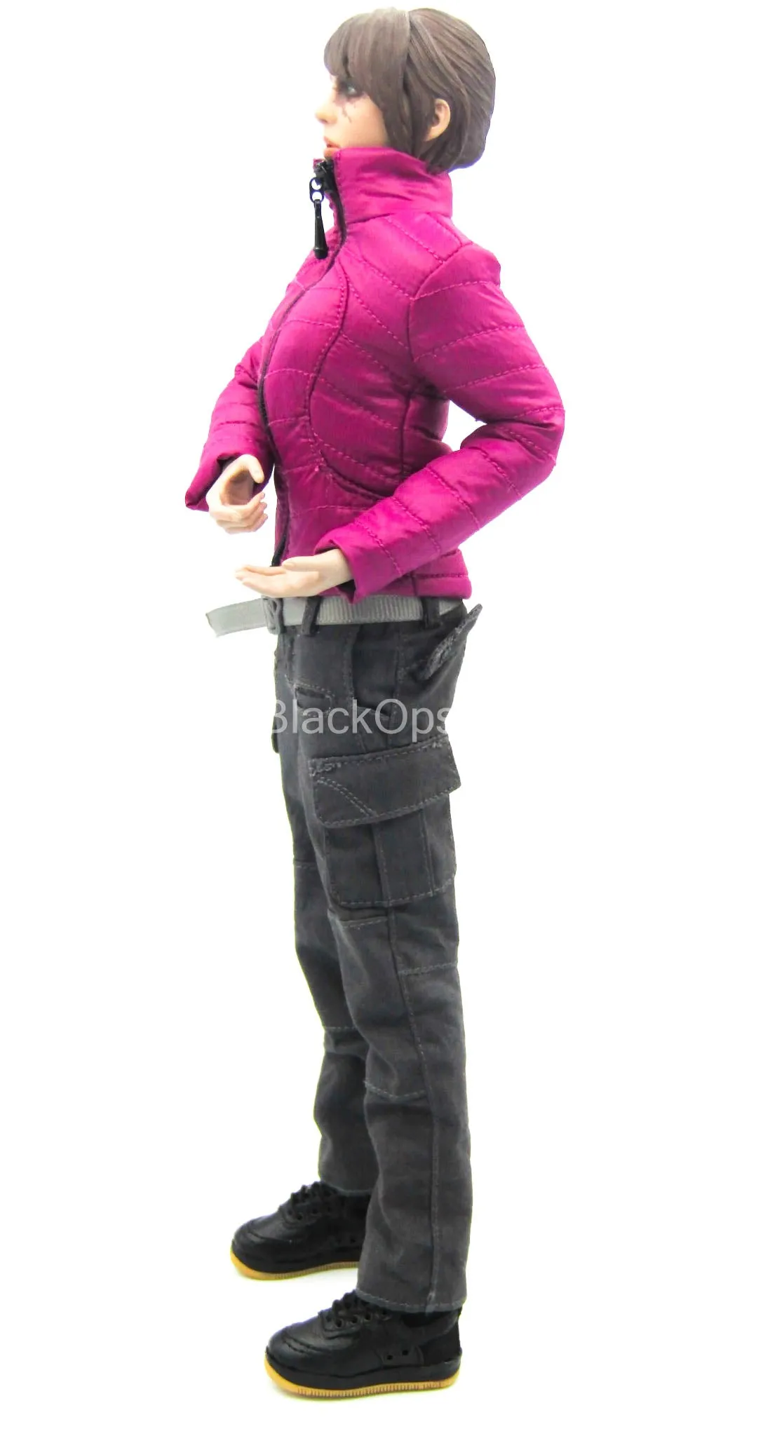 Hot Pink Jacket & Gray Pants w/Harness & Boots