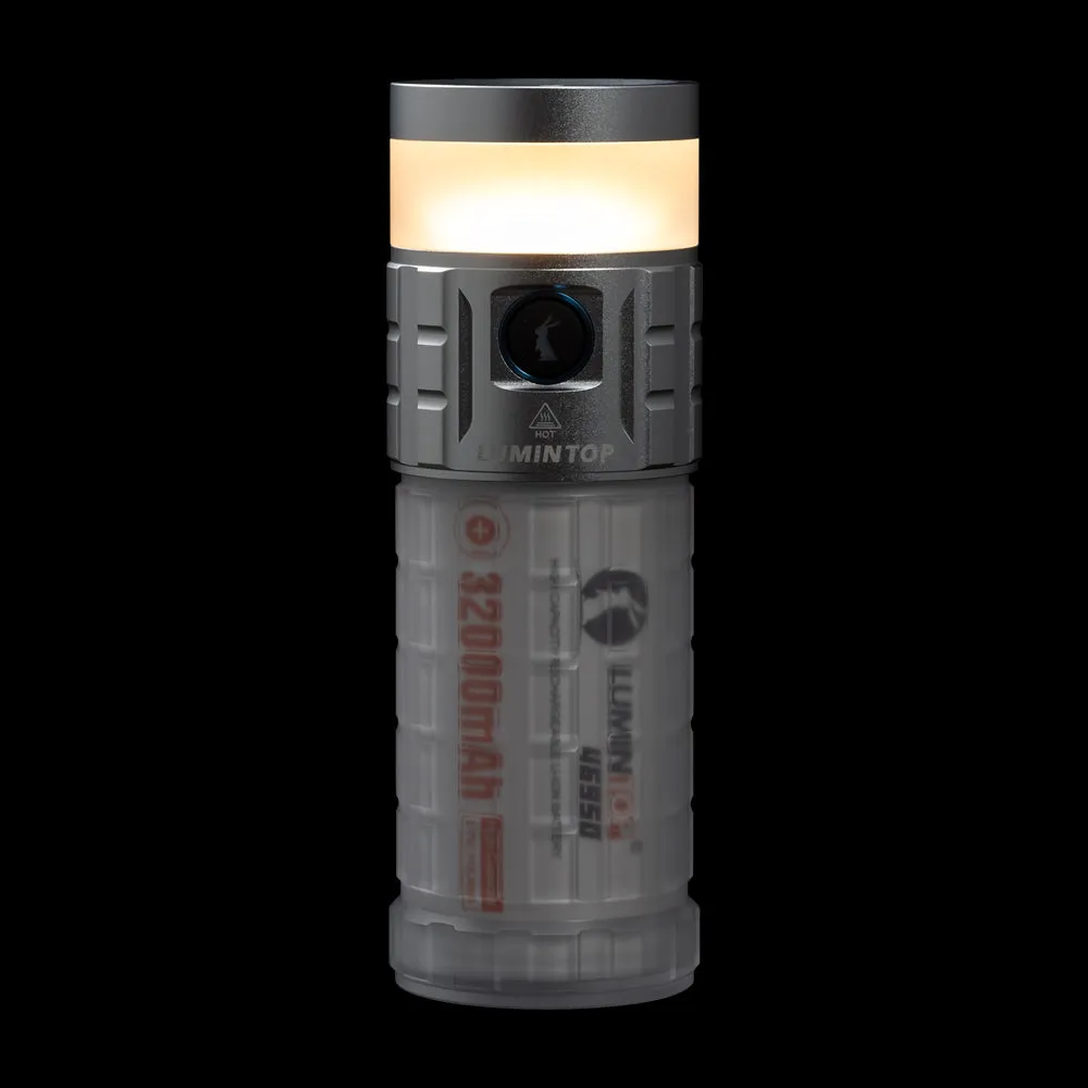 Lumintop Rainbow LED RGB Flashlight 3000LM 46950 Battery Camping Torch