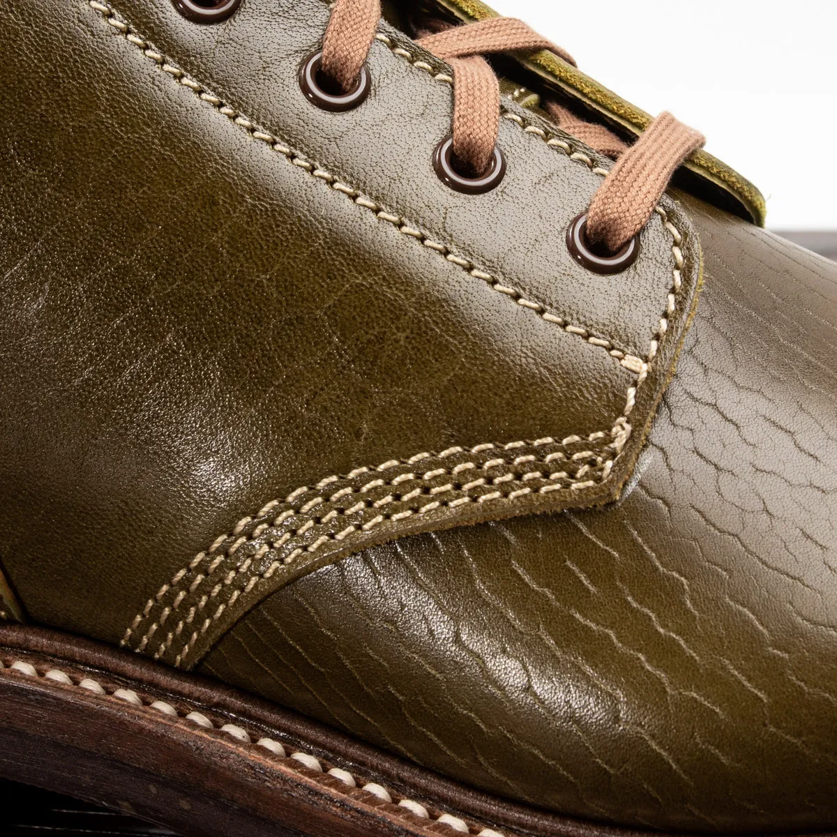 M-43 Service Boots - Shinki Olive Horsebutt [Limited Edition]