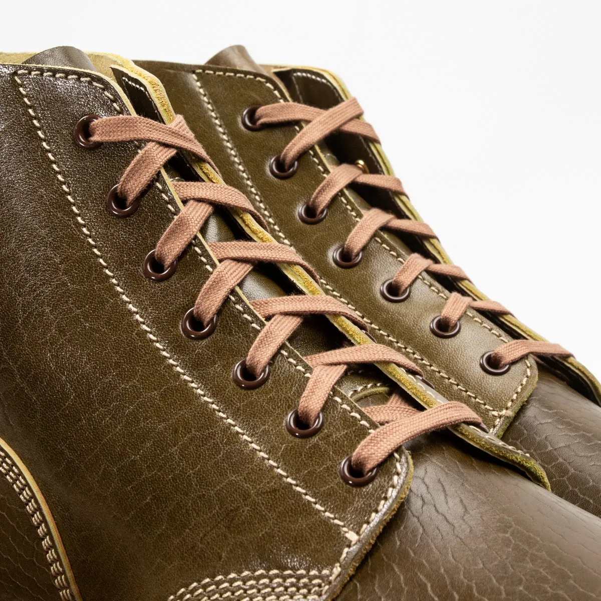 M-43 Service Boots - Shinki Olive Horsebutt [Limited Edition]