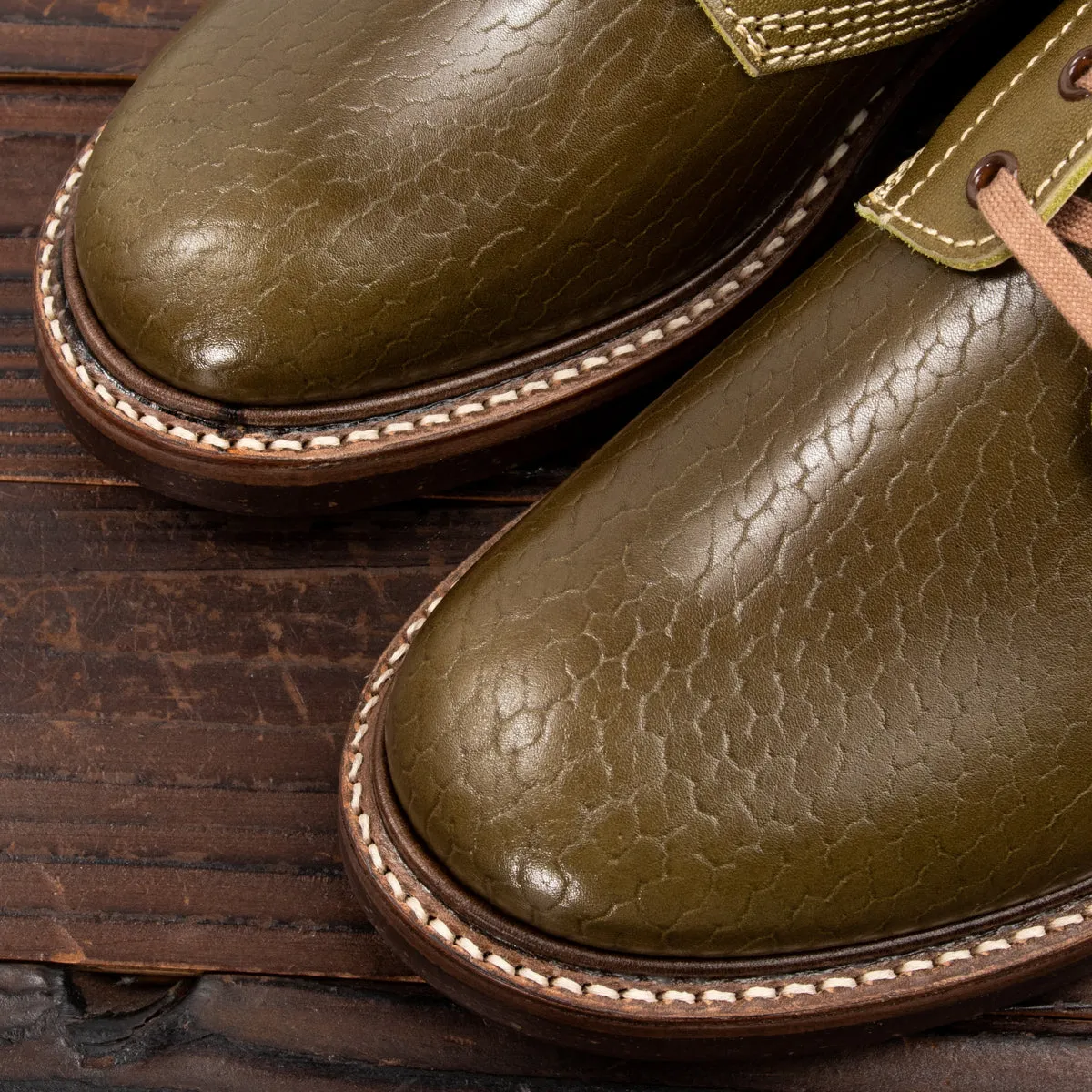 M-43 Service Boots - Shinki Olive Horsebutt [Limited Edition]