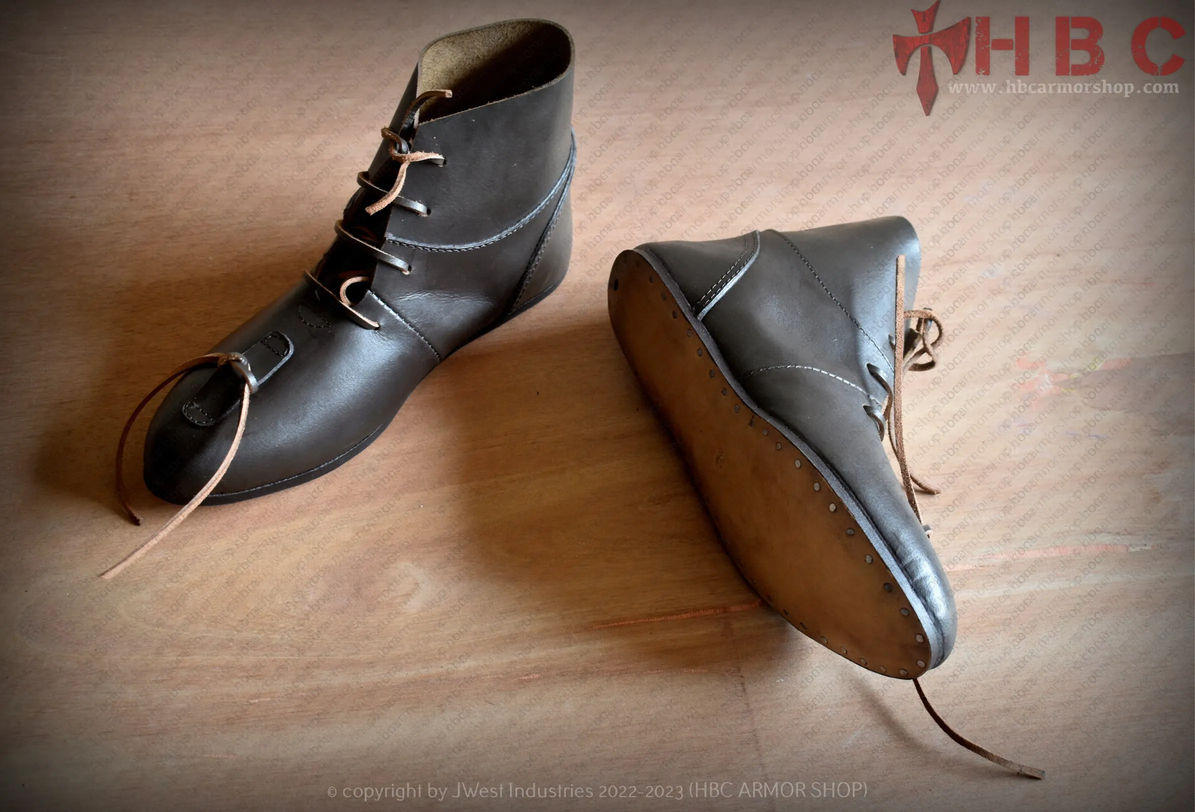 Medieval Leather Boots
