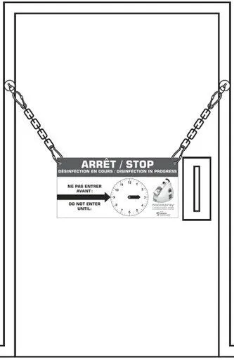 MedPro Defense Nocospray Chain Door Block