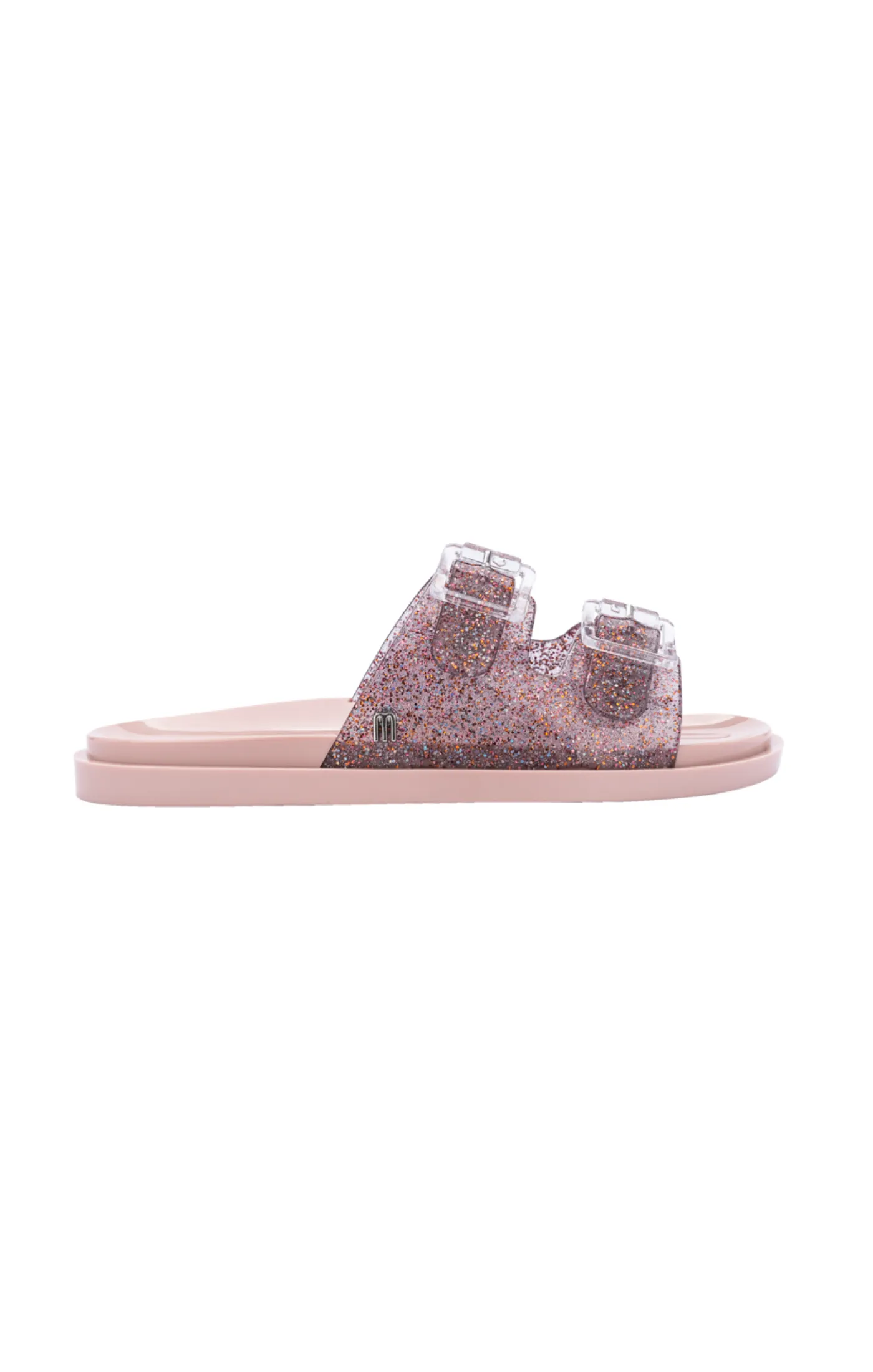 Mini Melissa Wide Kid - Pink Glitter