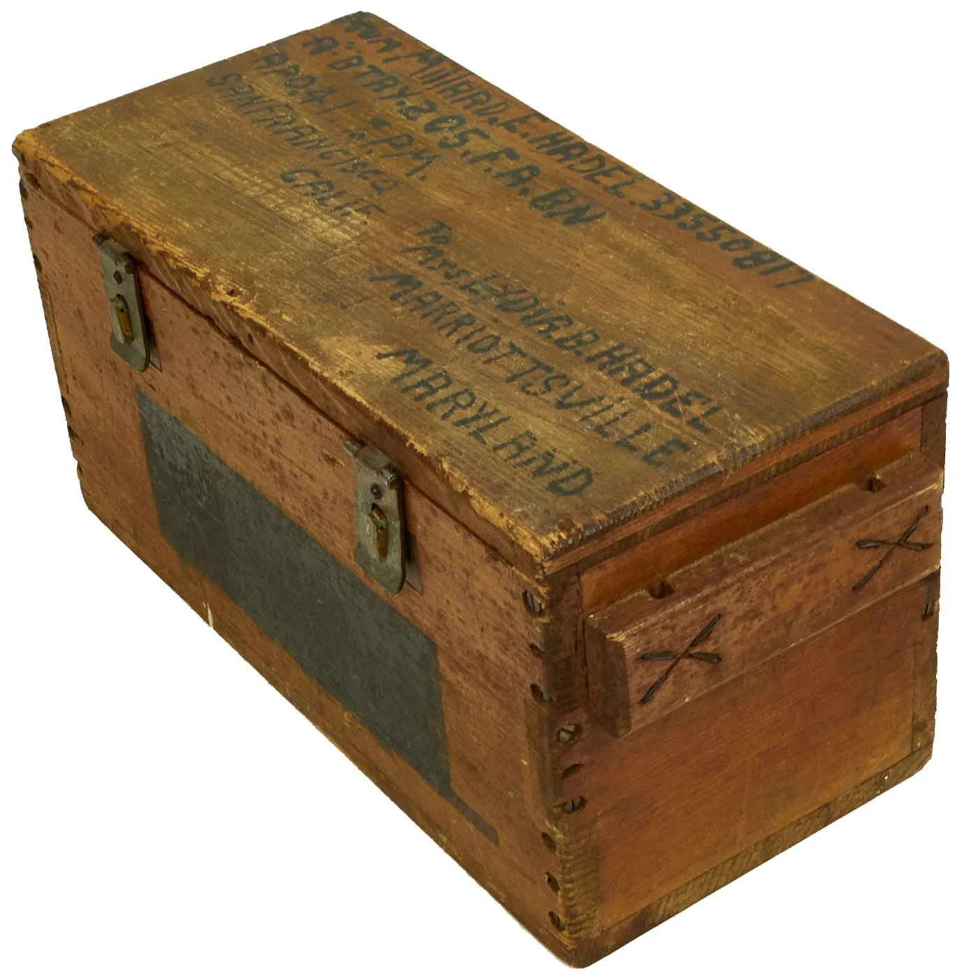 Original Incredible Untouched Grouping of USGI Captured Japanese War Trophies with Original Ship-Home Box