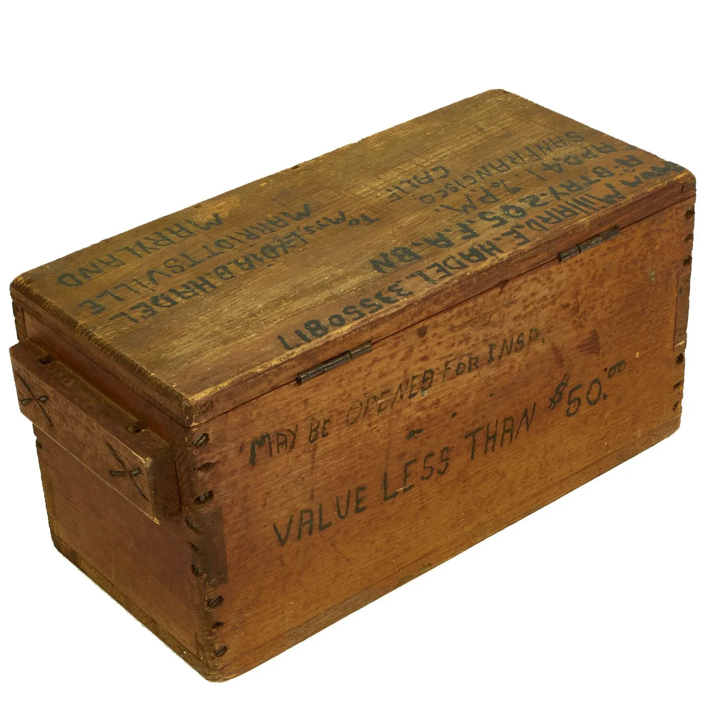 Original Incredible Untouched Grouping of USGI Captured Japanese War Trophies with Original Ship-Home Box
