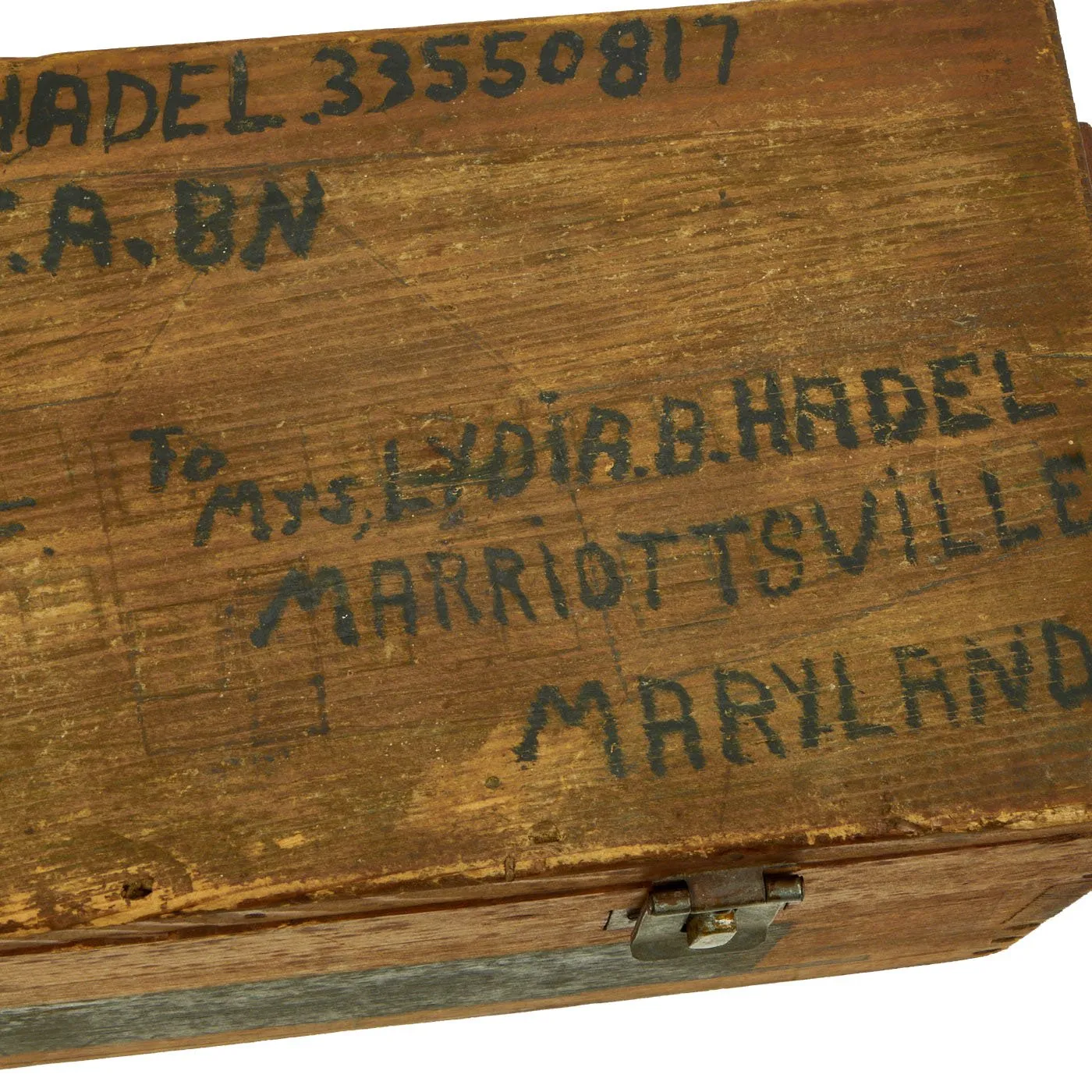 Original Incredible Untouched Grouping of USGI Captured Japanese War Trophies with Original Ship-Home Box