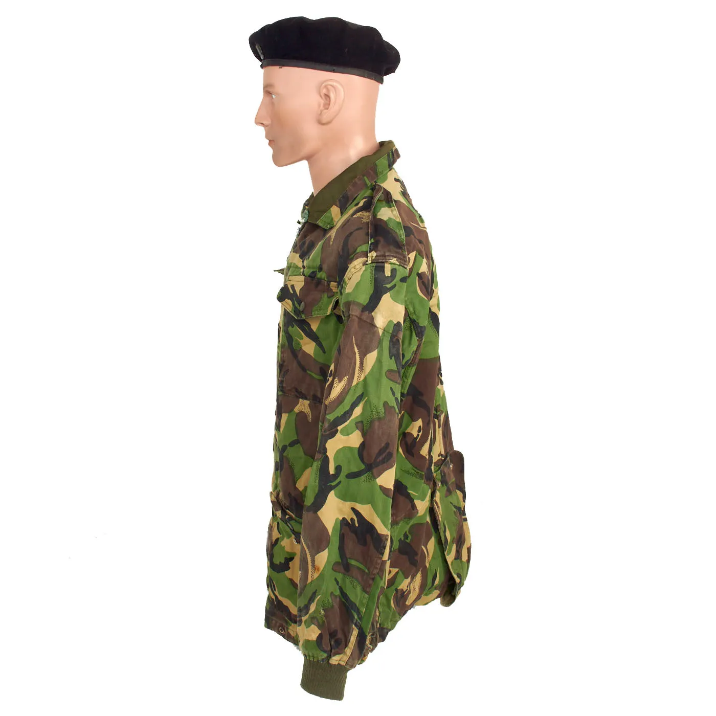 Original Persian Gulf War Iraqi Republican Guard Special Forces DPM Camouflage Dennison Jump Smock With Beret