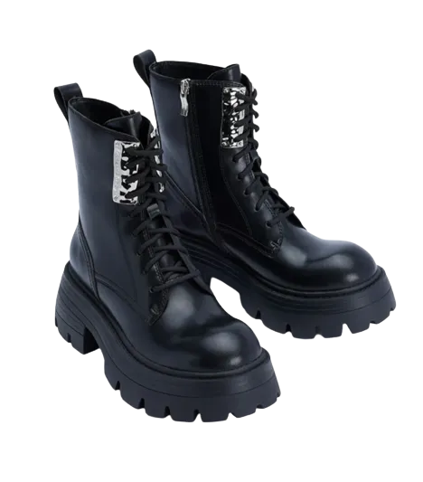 PLATFORM COMBAT BOOTS