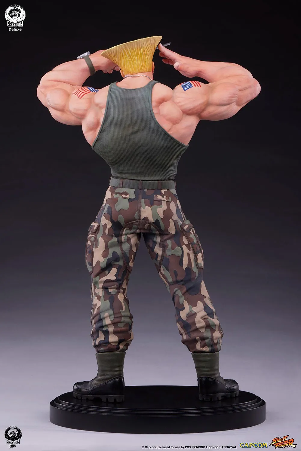 PRE-ORDER: PCS Collectibles Street Fighter 6 Guile Deluxe Edition Quarter Scale Statue