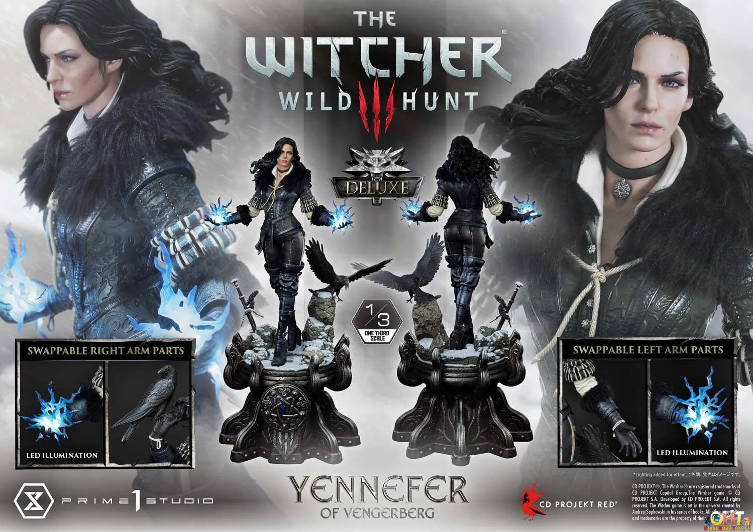 Prime 1 Studio The Witcher 3: Wild Hunt Museum Masterline 1/3 Yennefer of Vengerberg Deluxe Bonus Version MMW3-02DXS