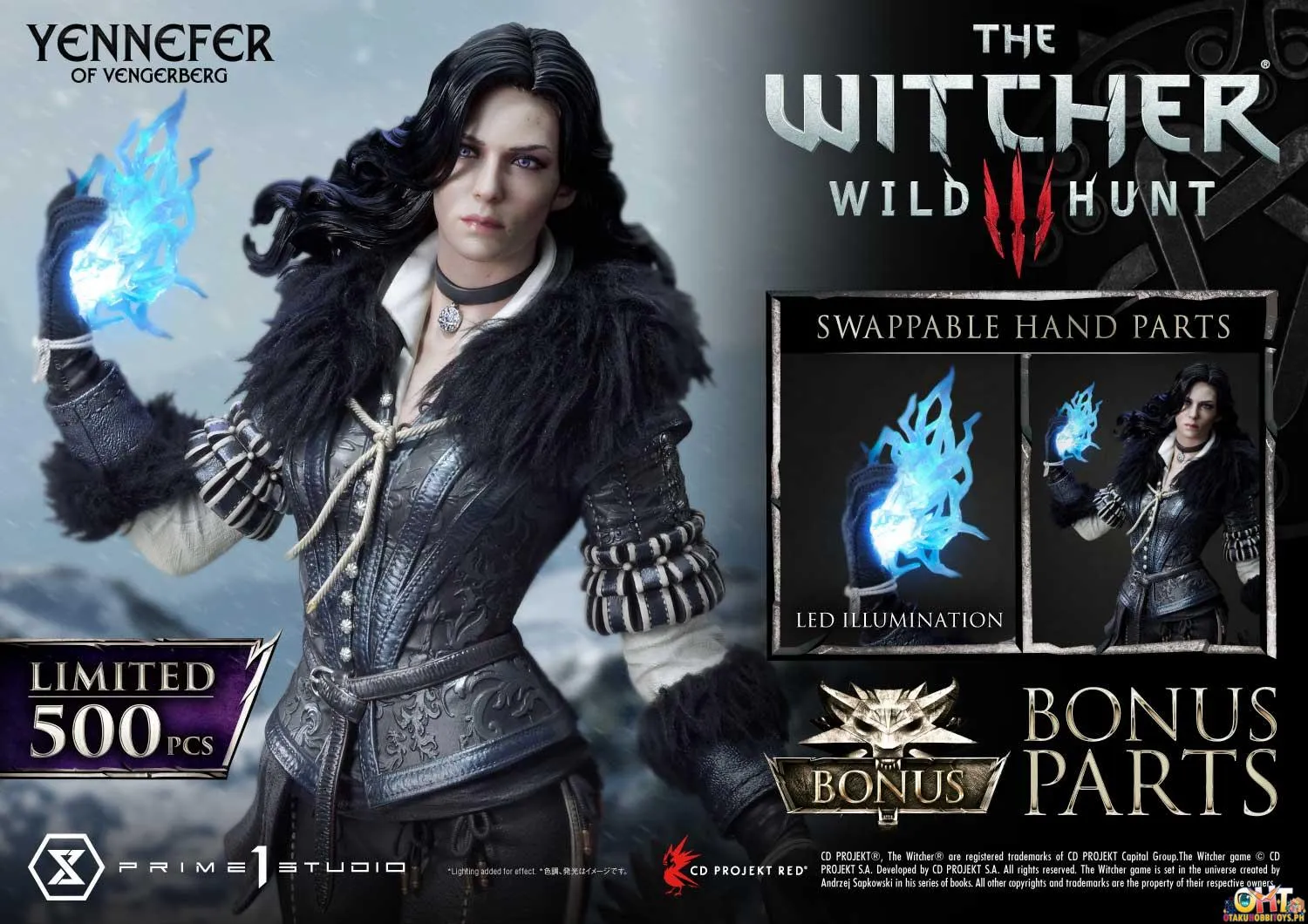 Prime 1 Studio The Witcher 3: Wild Hunt Museum Masterline 1/3 Yennefer of Vengerberg Deluxe Bonus Version MMW3-02DXS