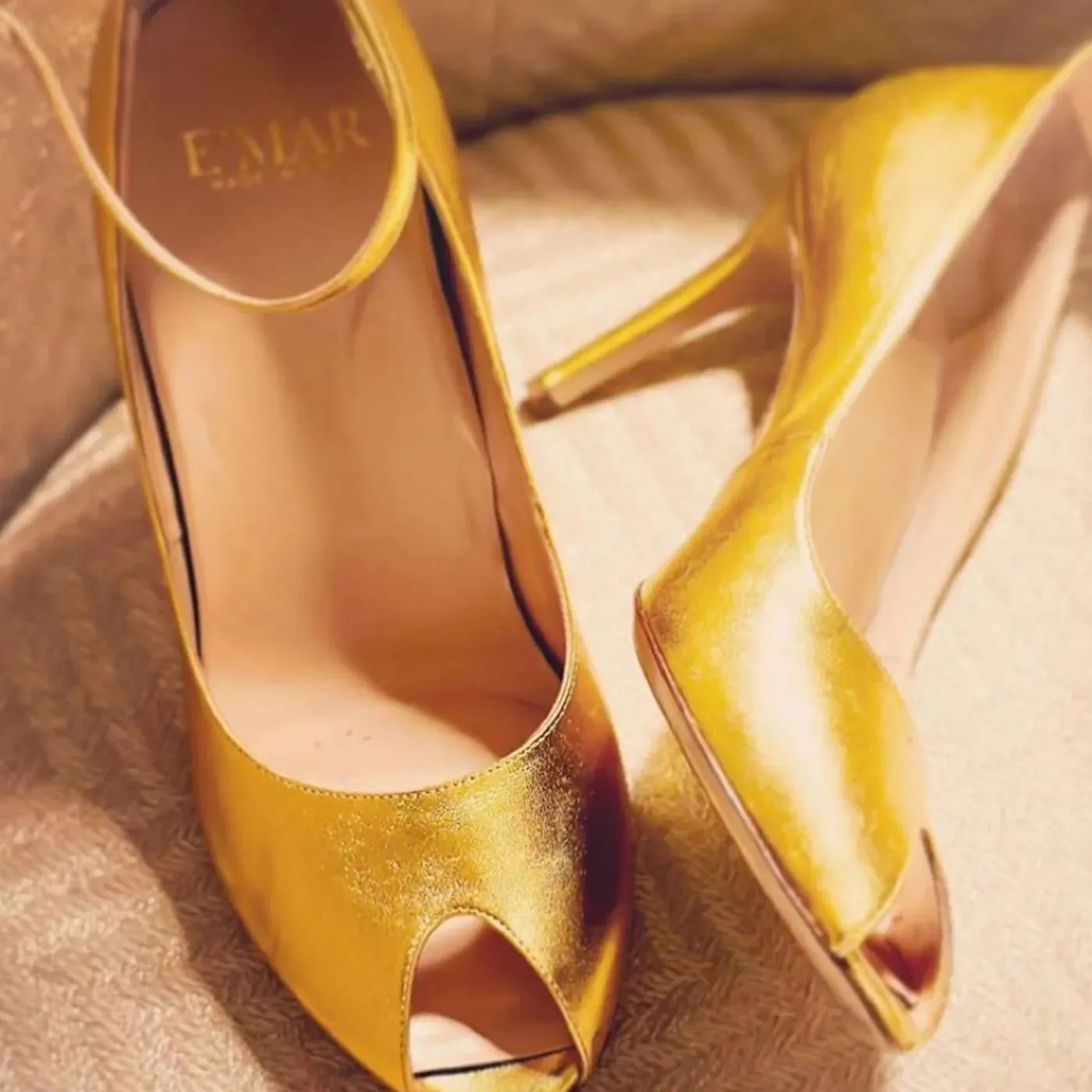 Raya Ankle Strap Pump Heels