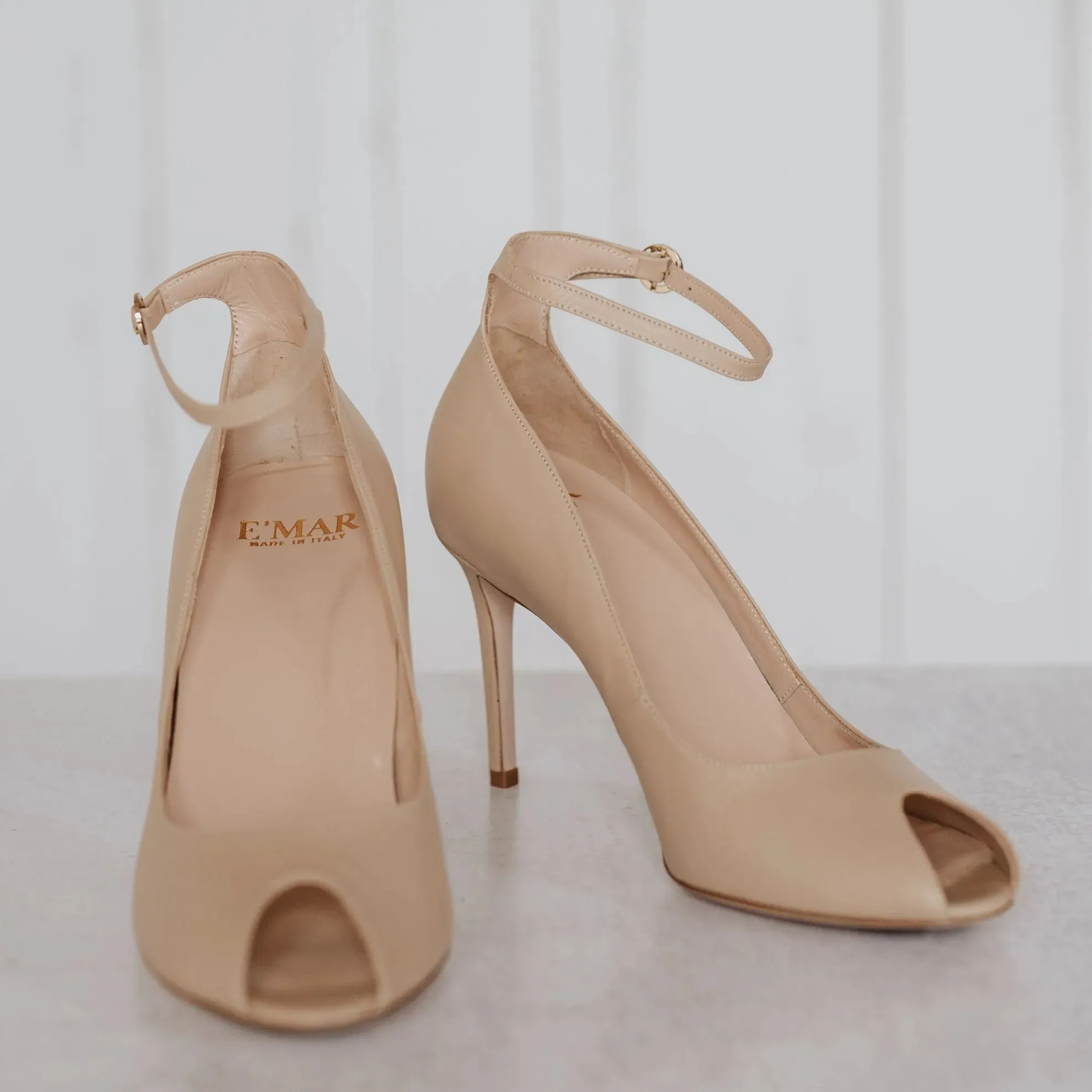 Raya Ankle Strap Pump Heels