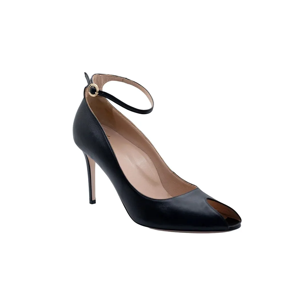 Raya Ankle Strap Pump Heels