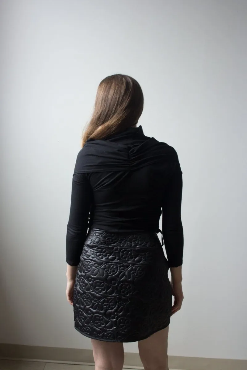 Rightful Owner Quilted Mini Skirt