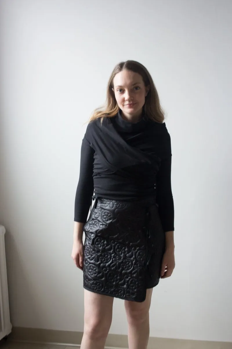 Rightful Owner Quilted Mini Skirt