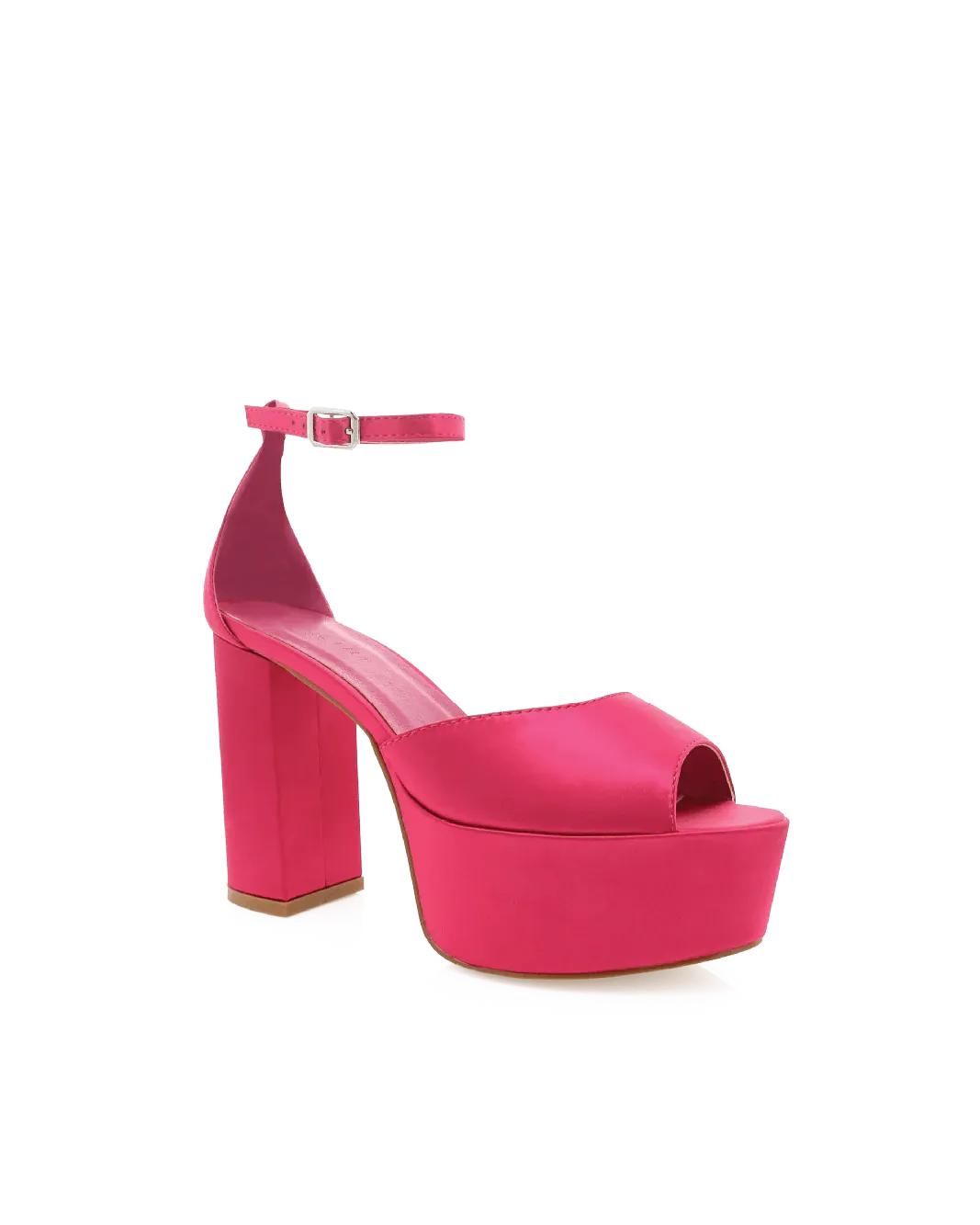Romara Platform Raspberry Satin